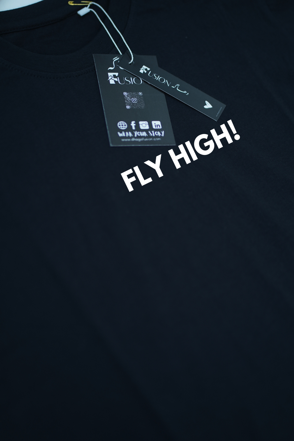 Fly High Tee shirt Black